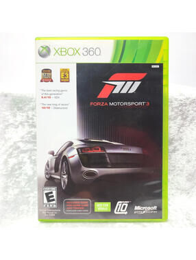 Forza Motorsport 3 Microsoft Xbox 360 Racing Game CIB Tested